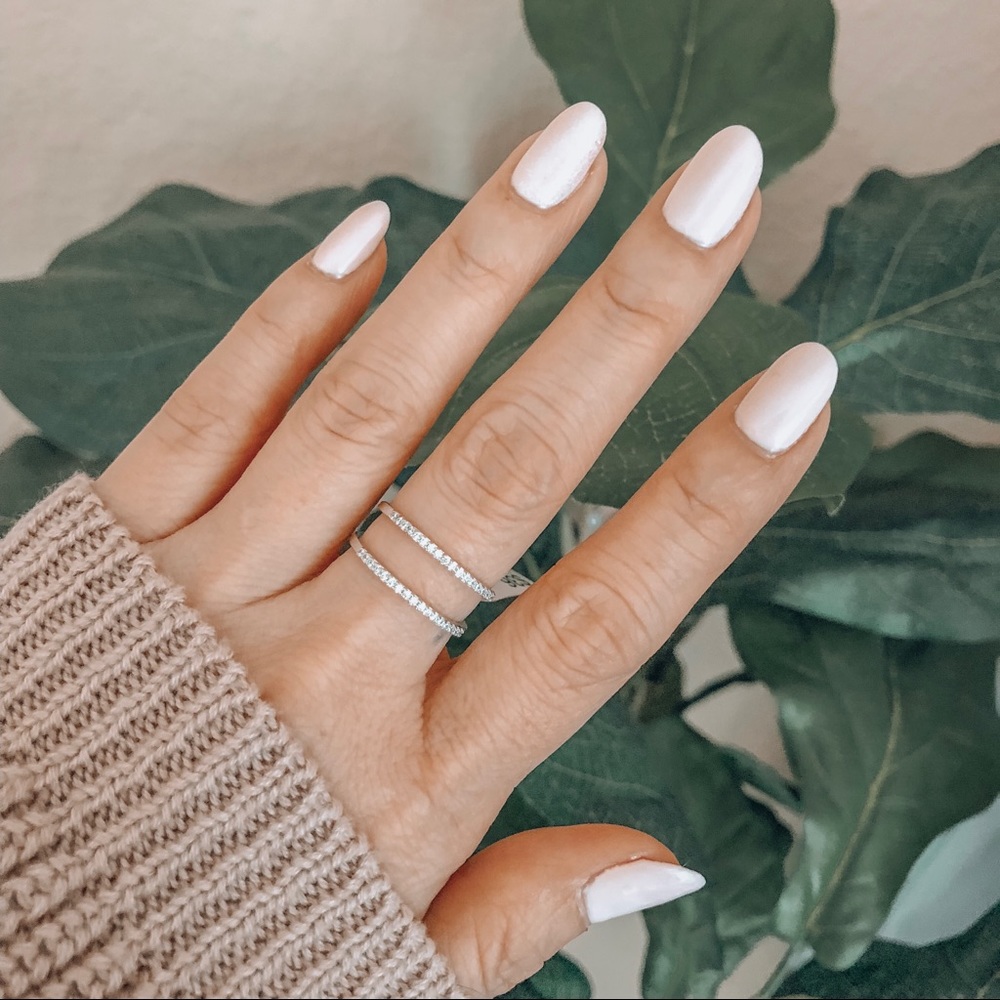 Double bar ring - Silver